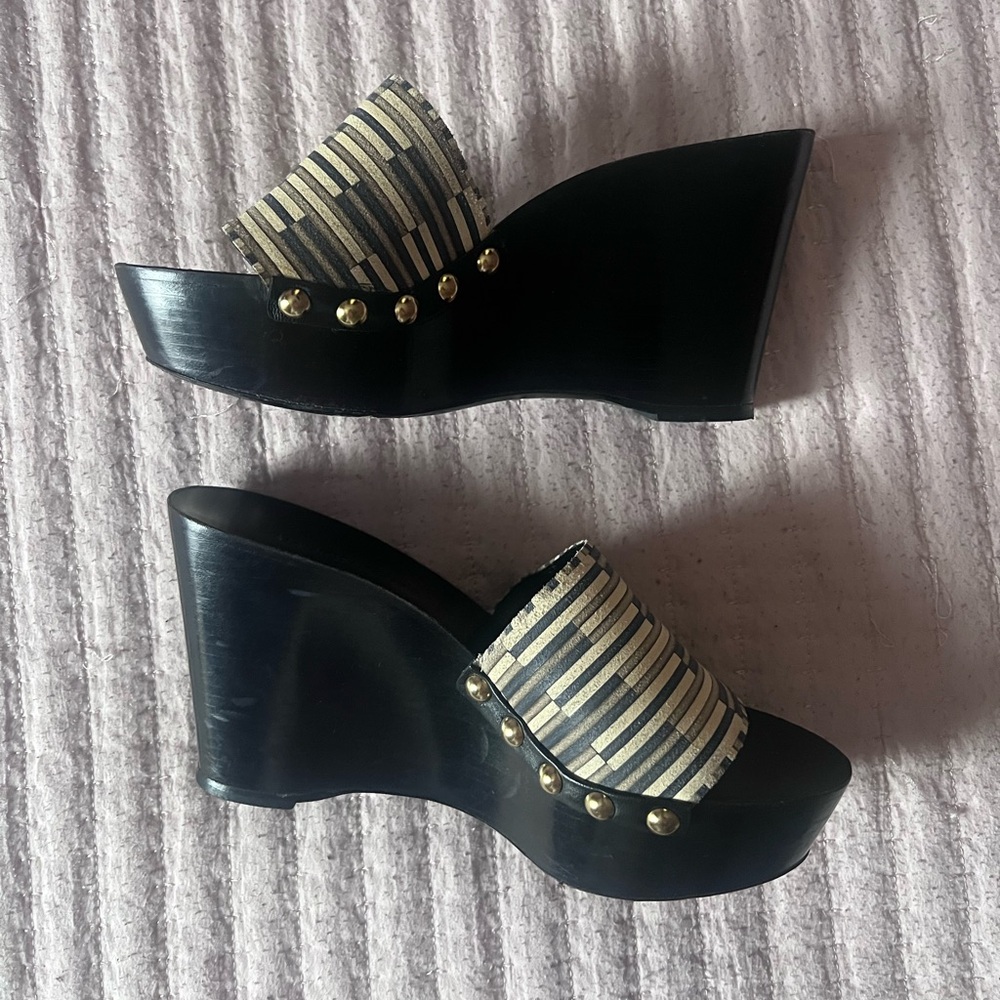 Marion Parke Women Shoes Size 38 Wedges - Picture 4 of 5